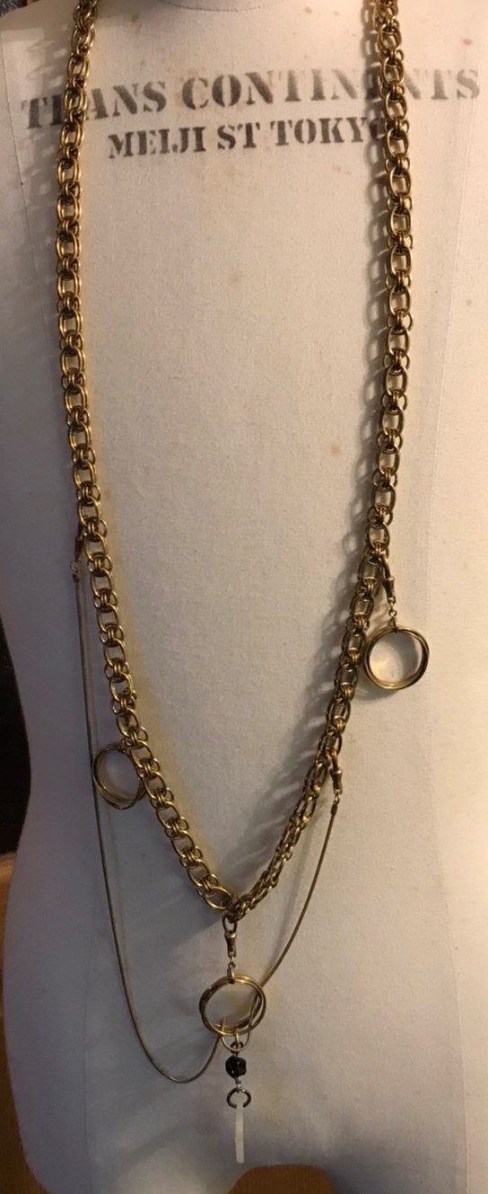 ヤスユキイシイ ロングネックレス